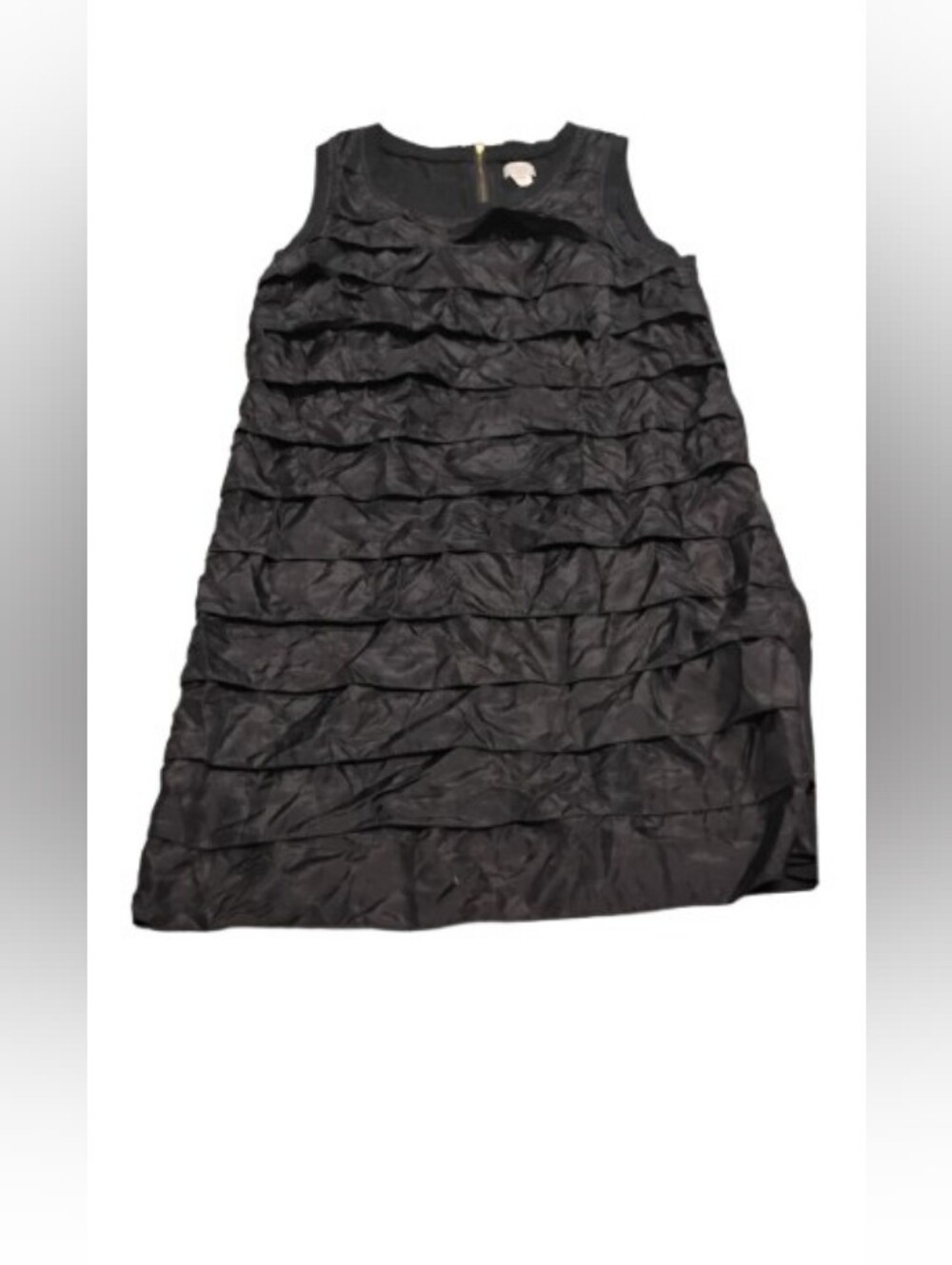 Hoss Intropia Women's Ruffled Tank Top Mini Dress Sz M